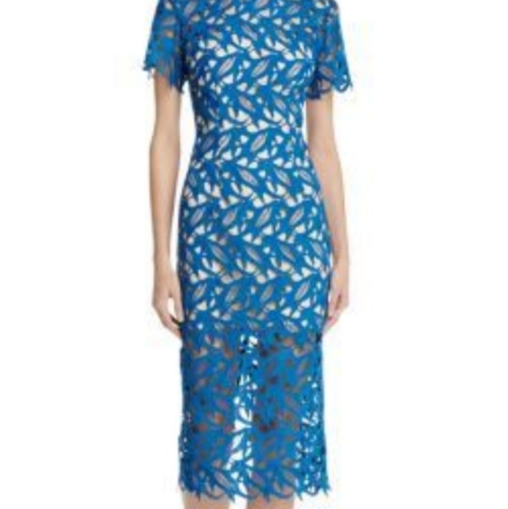 Keepsake Blue Midi Dress